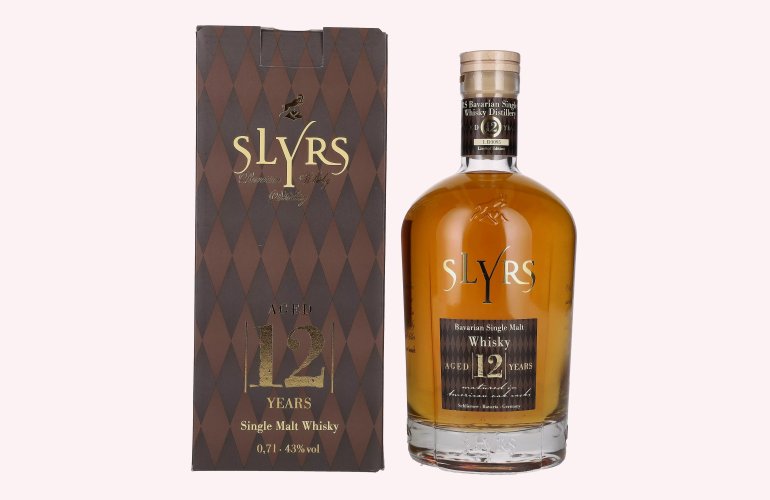 Slyrs 12 Years Old Single Malt Whisky Limited Edition 43% Vol. 0,7l en boîte cadeau