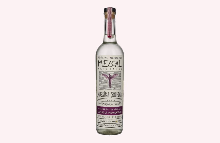 Nuestra Soledad Mezcal Joven LACHIGUÍ MIAHUATLÁN 48% Vol. 0,7l