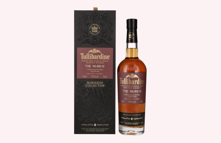 Tullibardine THE MURRAY The Marquess Collection Châteauneuf-du-Pape Finish 2008 46% Vol. 0,7l in geschenkverpakking