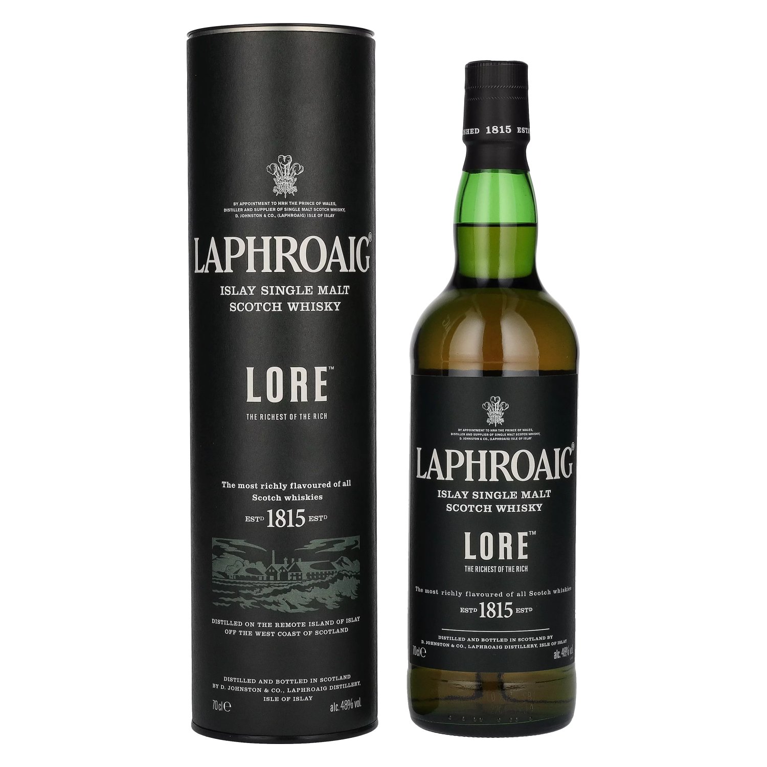 Laphroaig Single Geschenkbox 0,7l LORE Vol. Islay Malt 48% in
