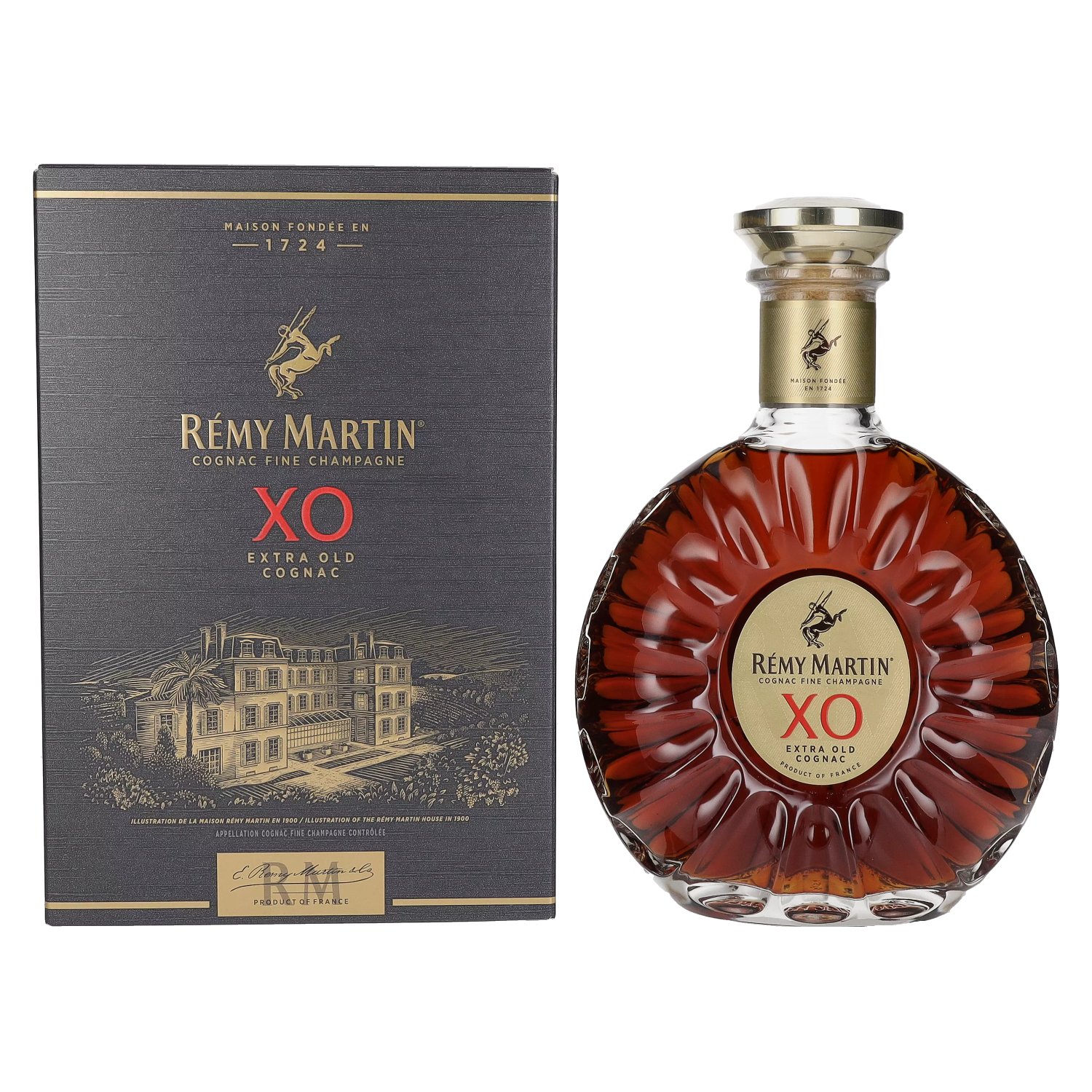 Martin Vol. Cognac in OLD Fine EXTRA 40% Giftbox Champagne 0,7l XO Rémy
