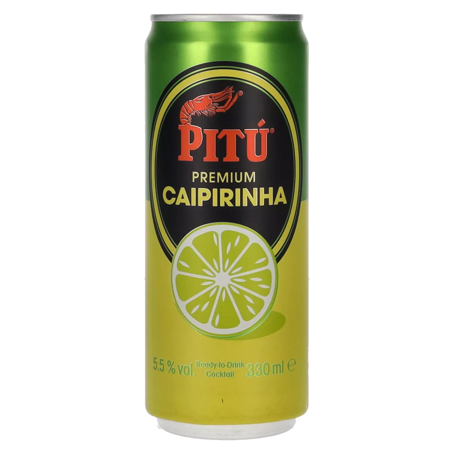 Pitú Premium Caipirinha 0,33l Dose 5,5% Vol