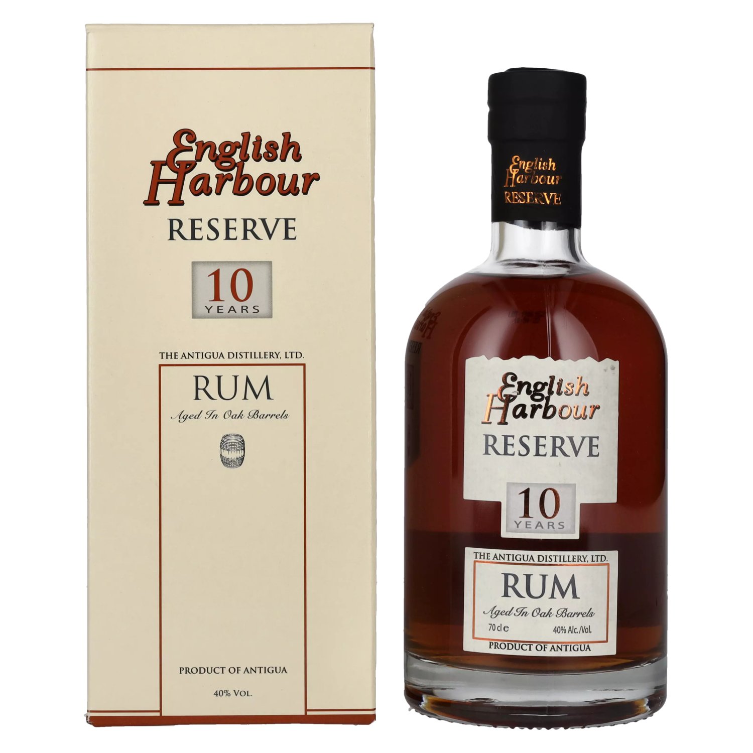 Years Rum 0,7l Harbour in RESERVE Vol. Old 40% English 10 Geschenkbox