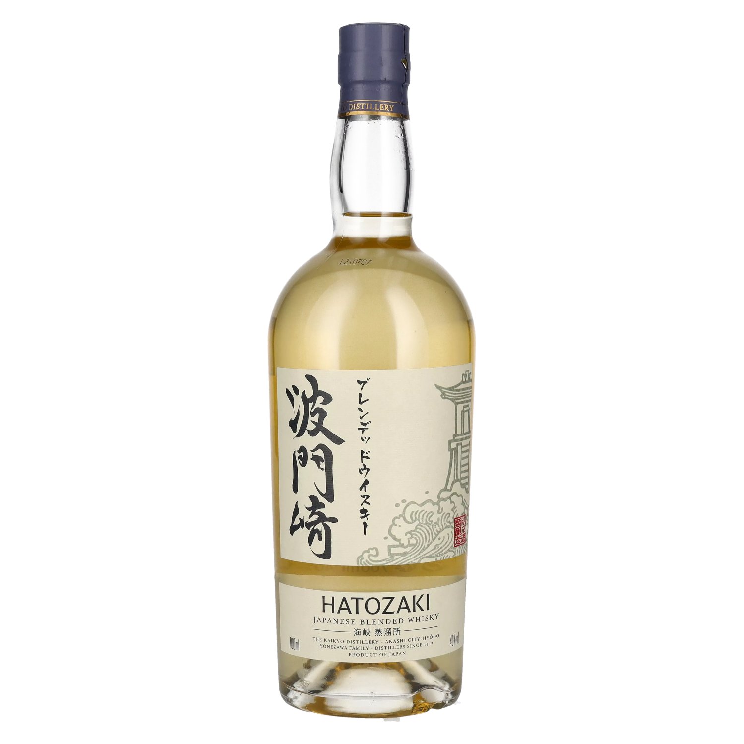 Whisky 40% 0,7l Blended Japanese Vol. Hatozaki
