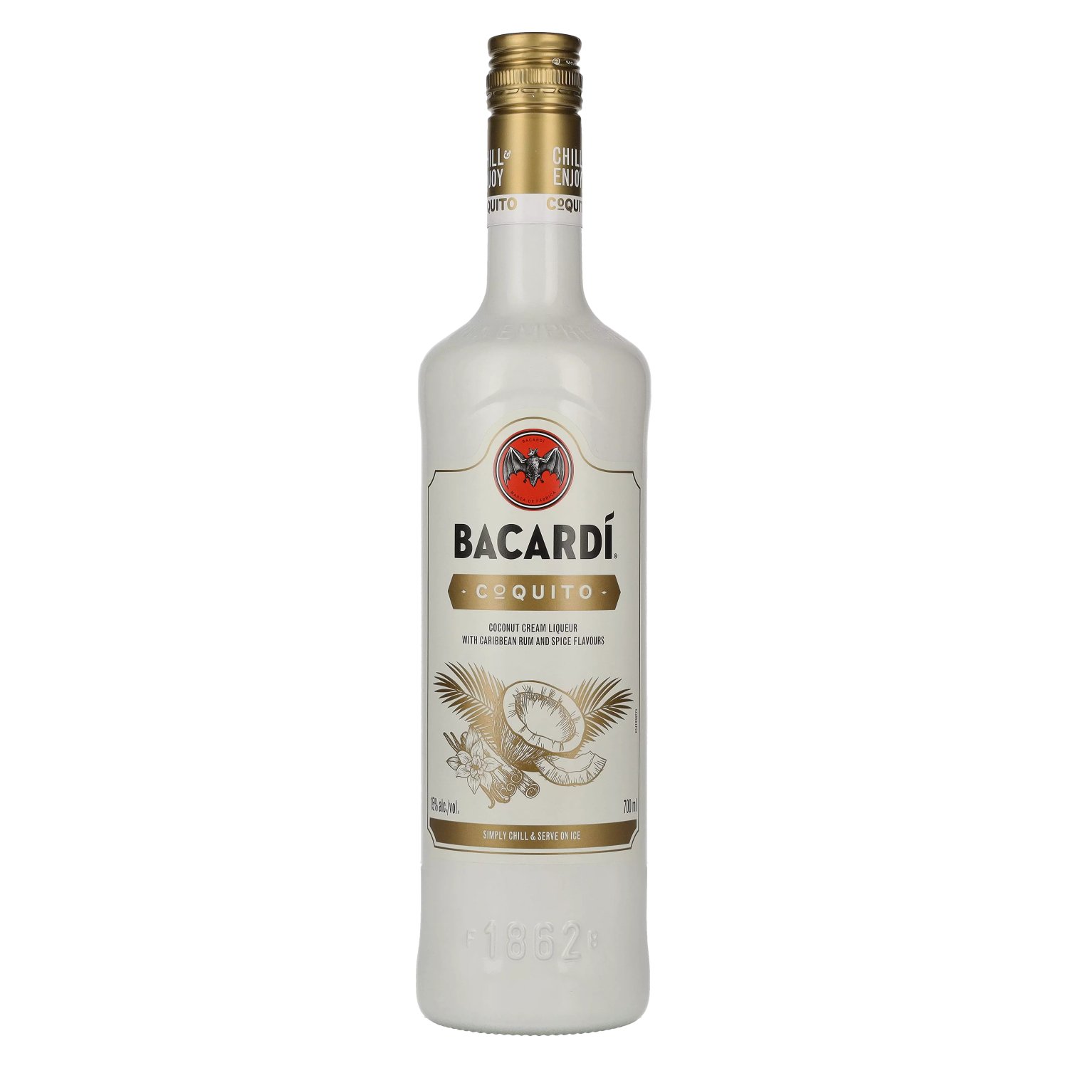 Bacardi COQUITO Coconut Cream Liqueur 0,7l Vol. 15