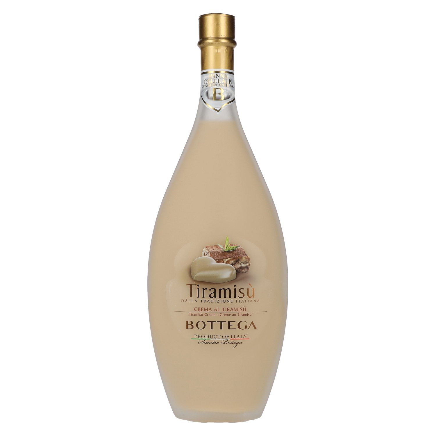 Bottega Crema al 0,5l Cream TIRAMISÙ Vol. Liqueur 17