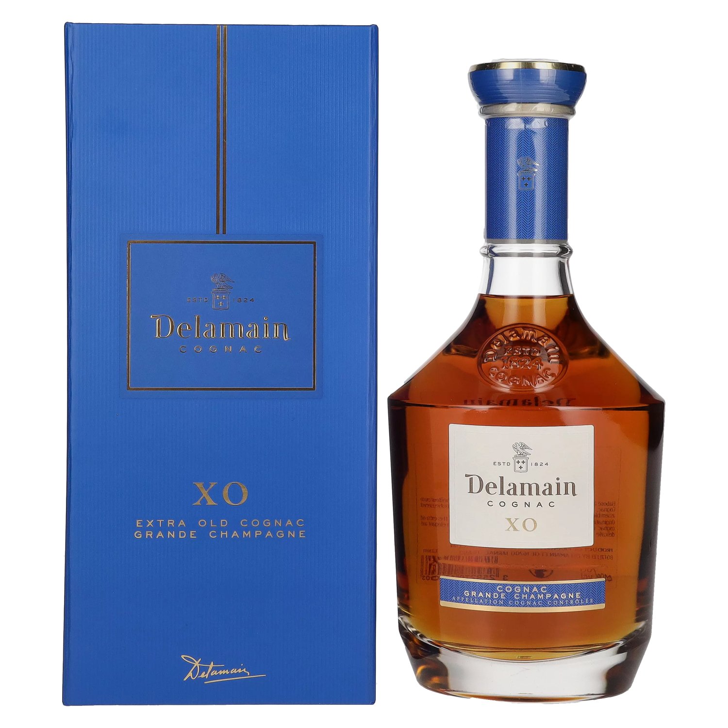 Delamain XO Champagne 40% Geschenkbox Cognac in Vol. 0,7l Grande