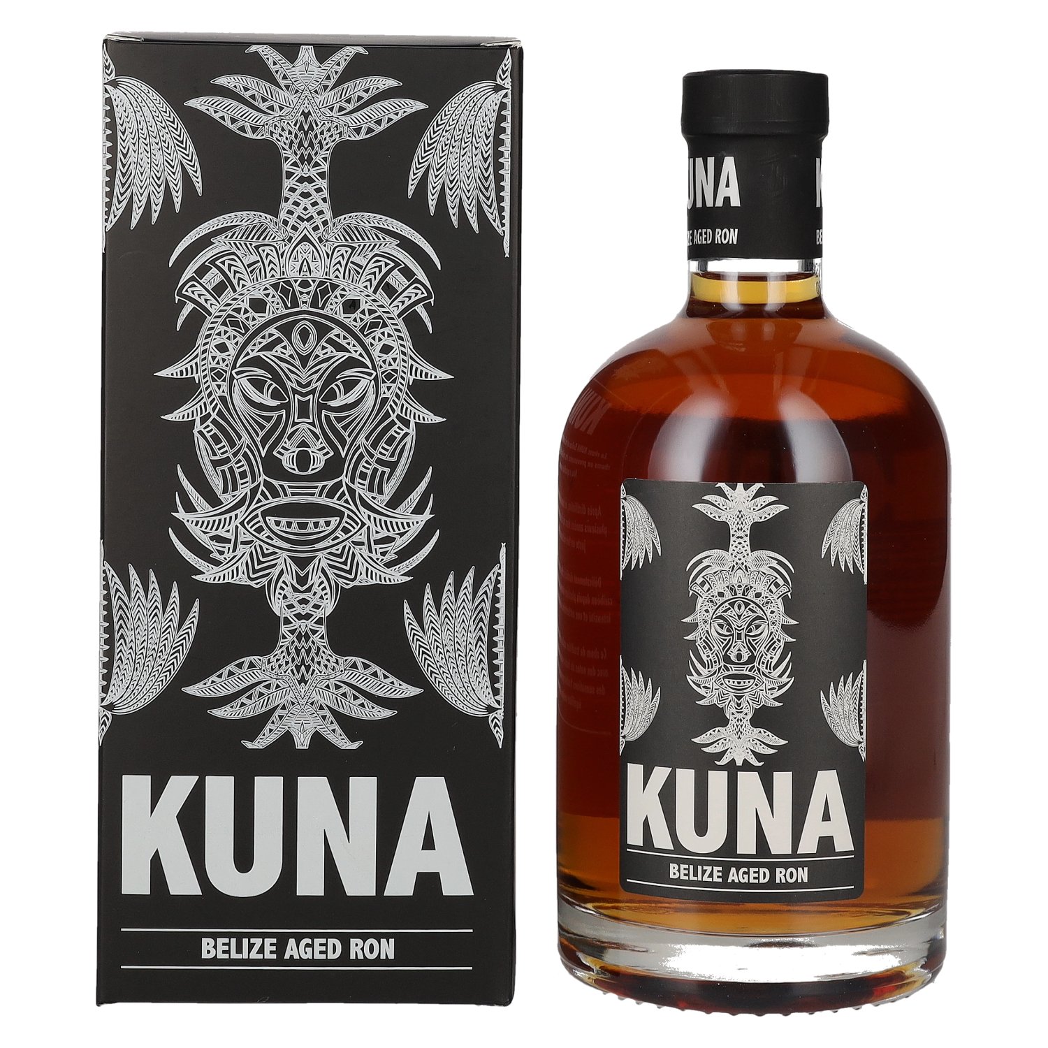 Kuna Belize Aged Ron 40% Giftbox 0,7l in Vol