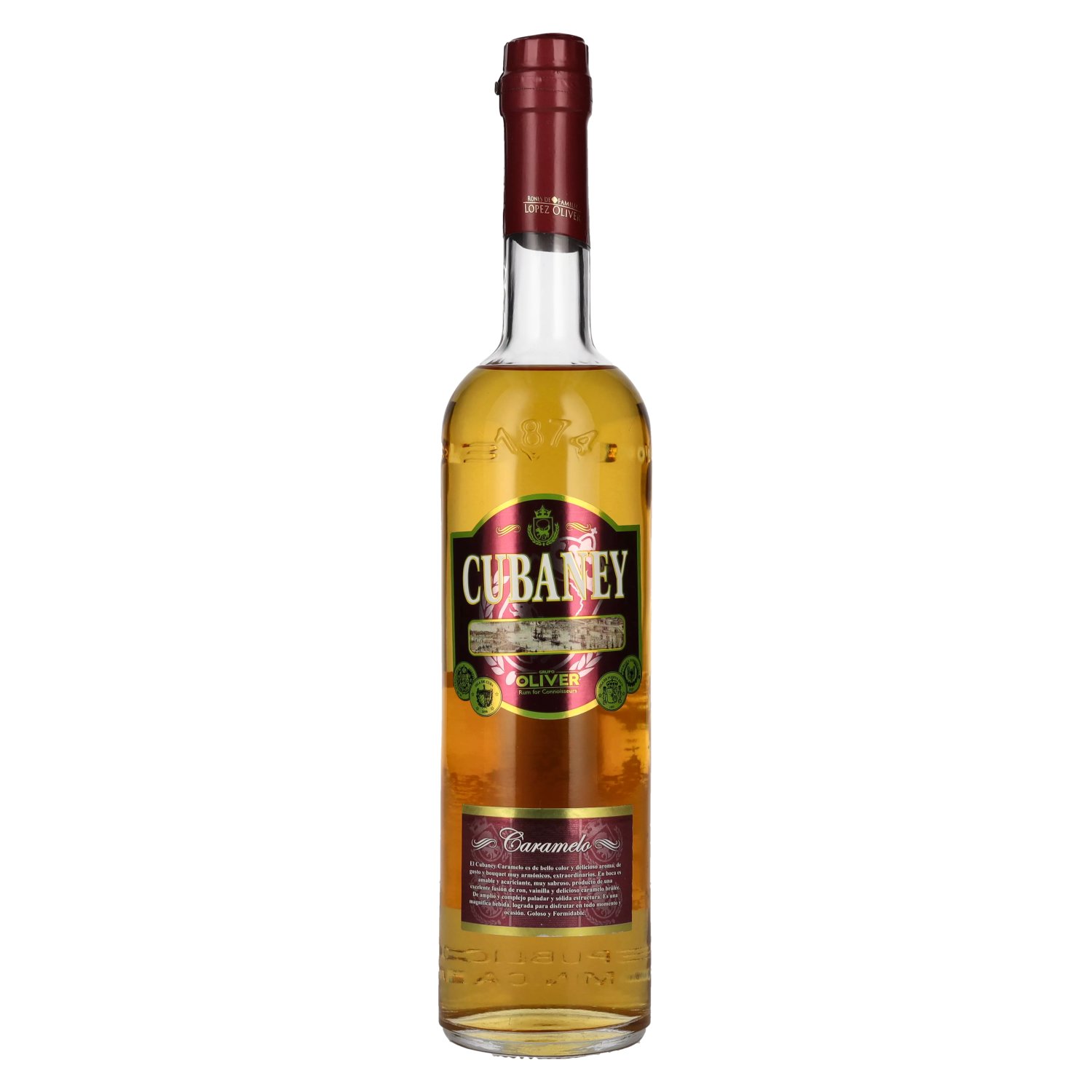 Cubaney Caramelo Spirit Drink 30% delicando - 0,7l Vol