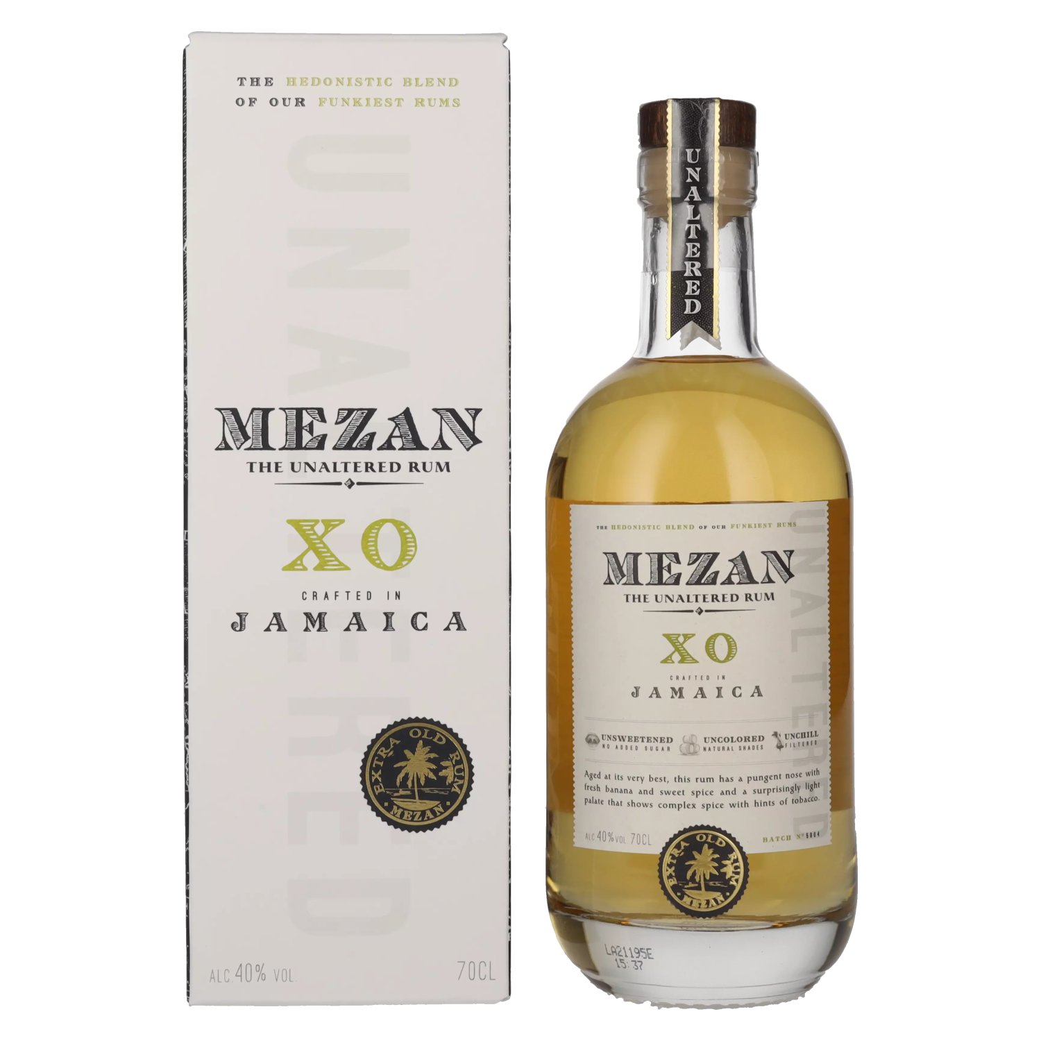 0,7l Mezan Giftbox XO in Rum Vol. 40% Jamaica