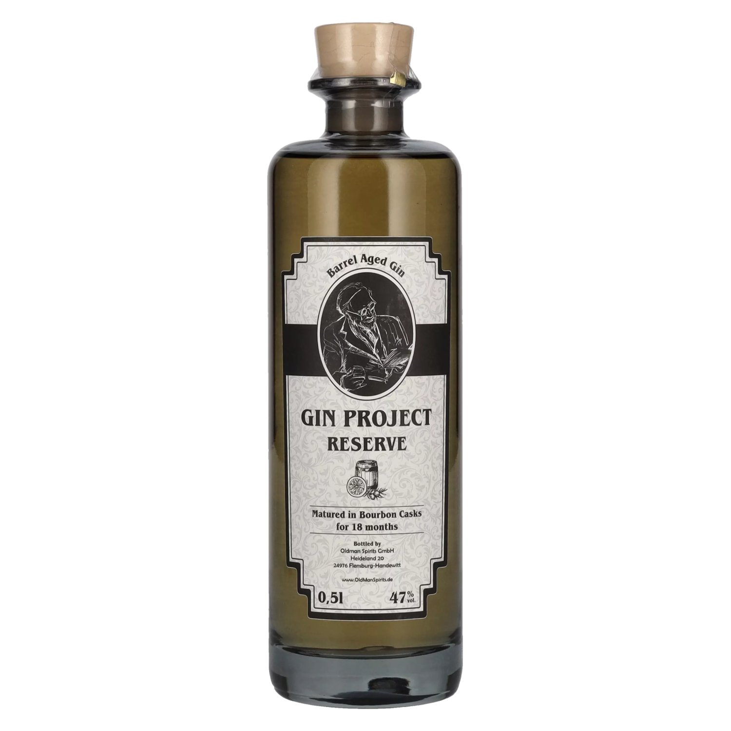 Spirits of Old Man Aged 0,5l Vol. Barrel 47% RESERVE PROJECT Gin Gin