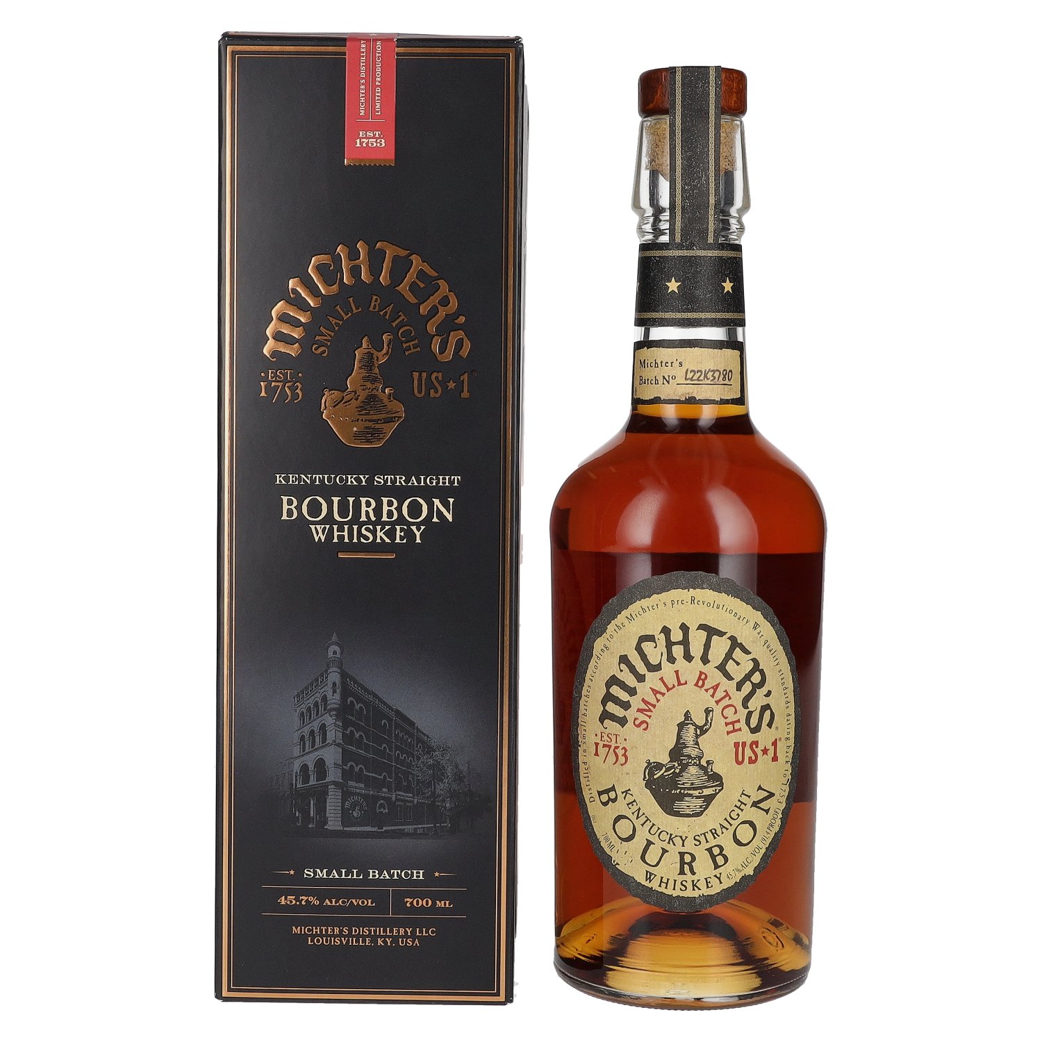 Michter\'s US*1 Small Batch Kentucky Straight 0,7l 45,7% Whiskey Vol. Giftbox Bourbon in