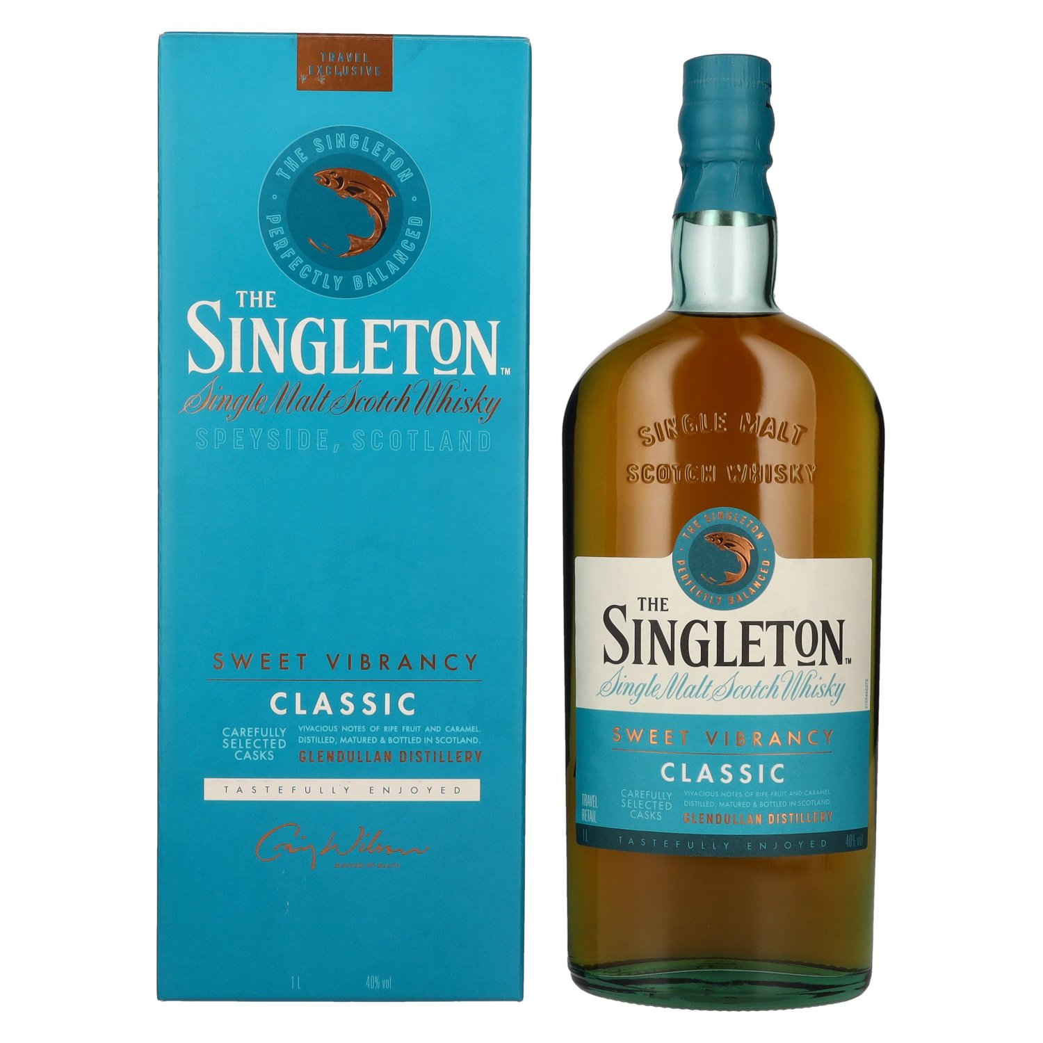 The Singleton GLENDULLAN CLASSIC SWEET VIBRANCY 40% Vol. 1l in Giftbox