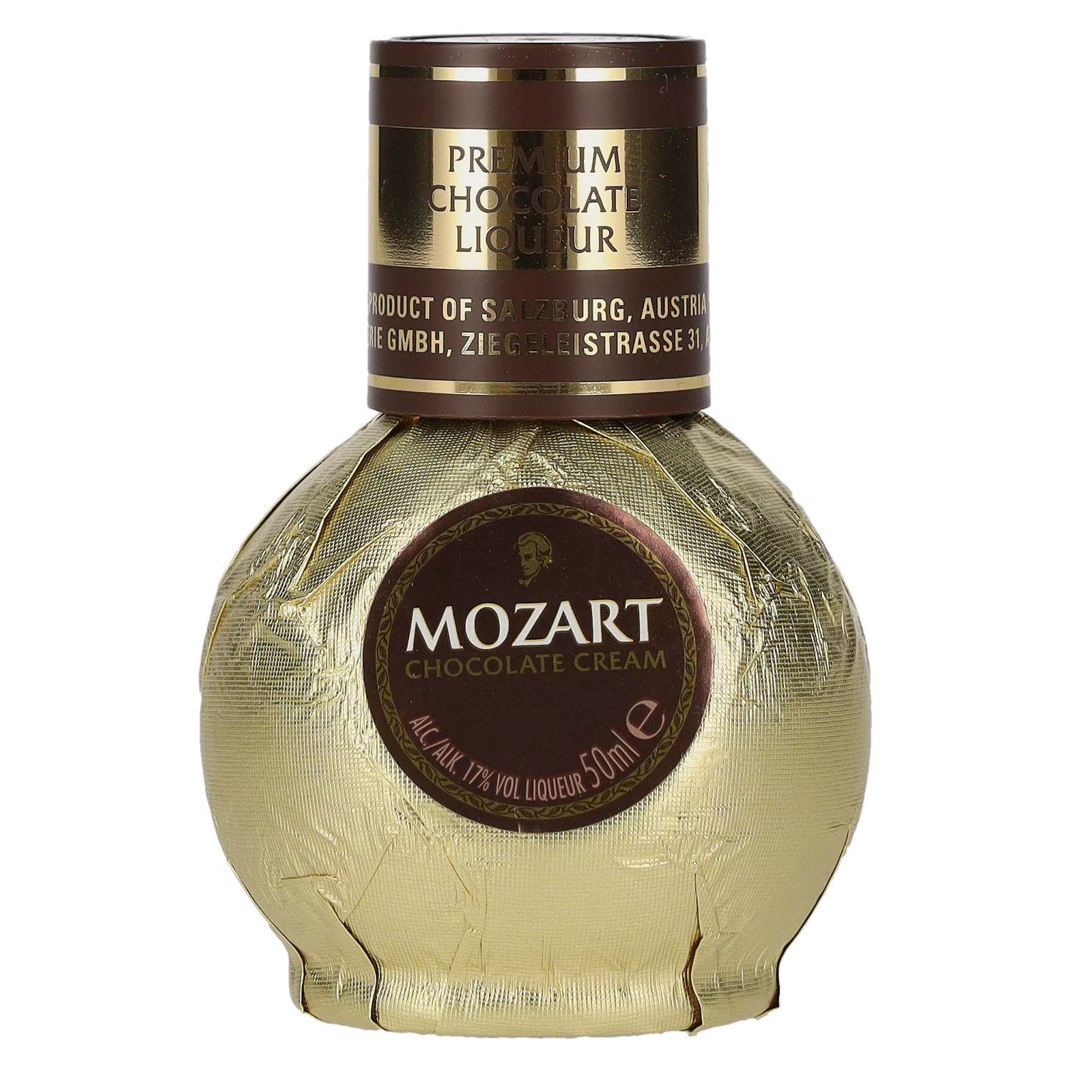 Mozart Gold Chocolate Cream 17% 0,05l delicando - Vol