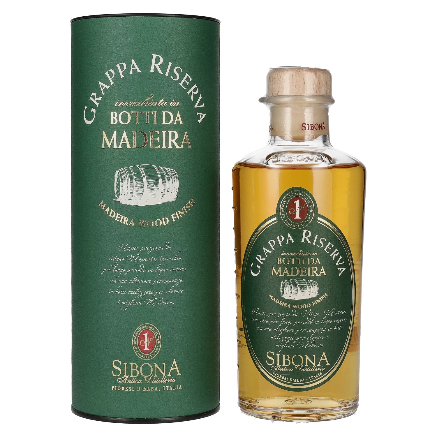 Confezione Regalo Eleganza - Grappa Riserva Botti da Madeira con 2 Bic –  Bottle of Italy