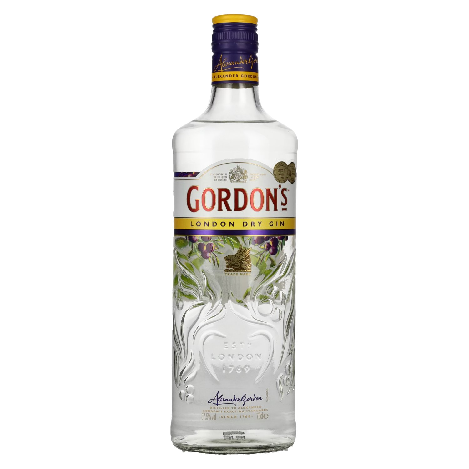Gordon\'s London Dry Gin 37,5% 0,7l - Vol. delicando