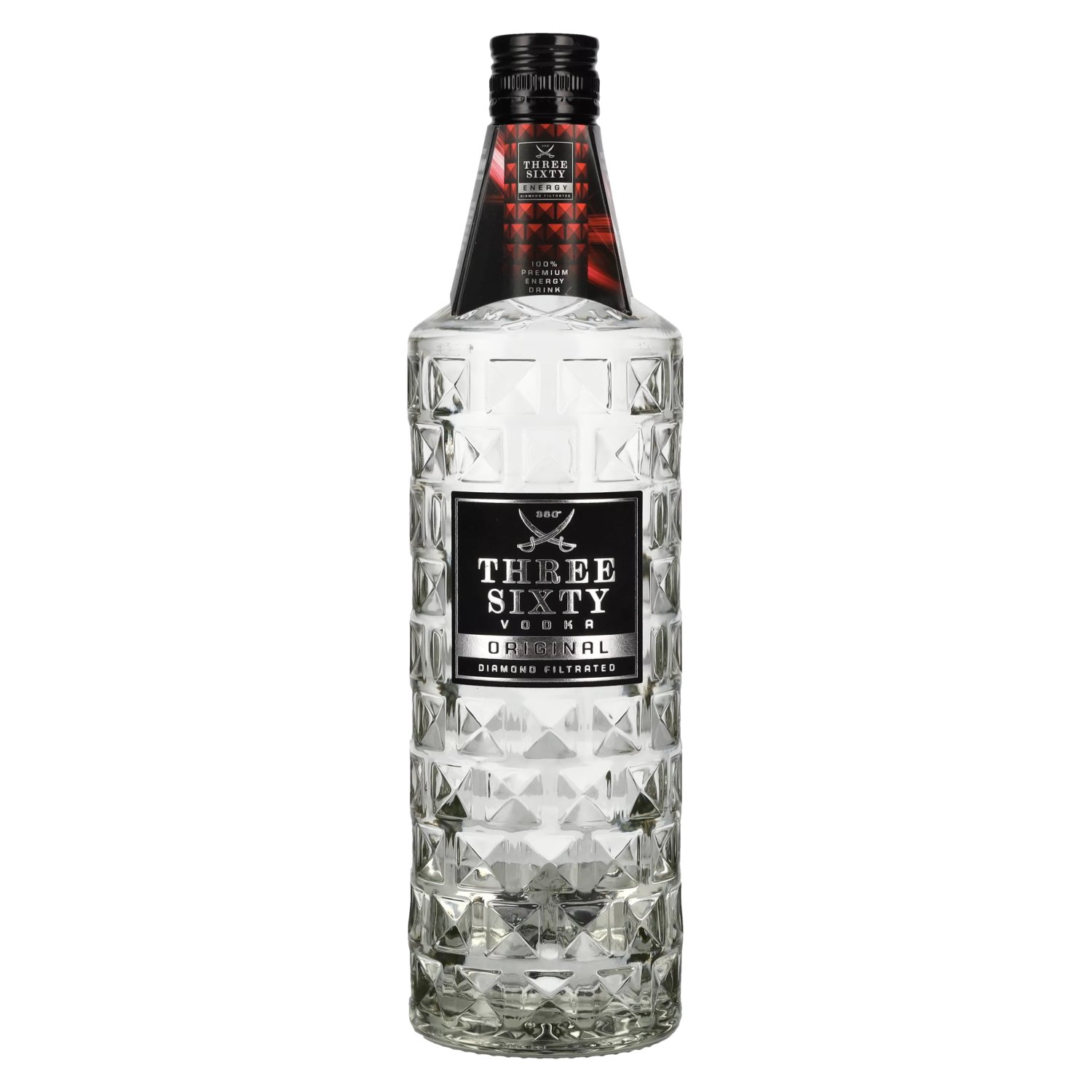 Three Sixty Vodka 37,5% - 0,7l delicando Vol
