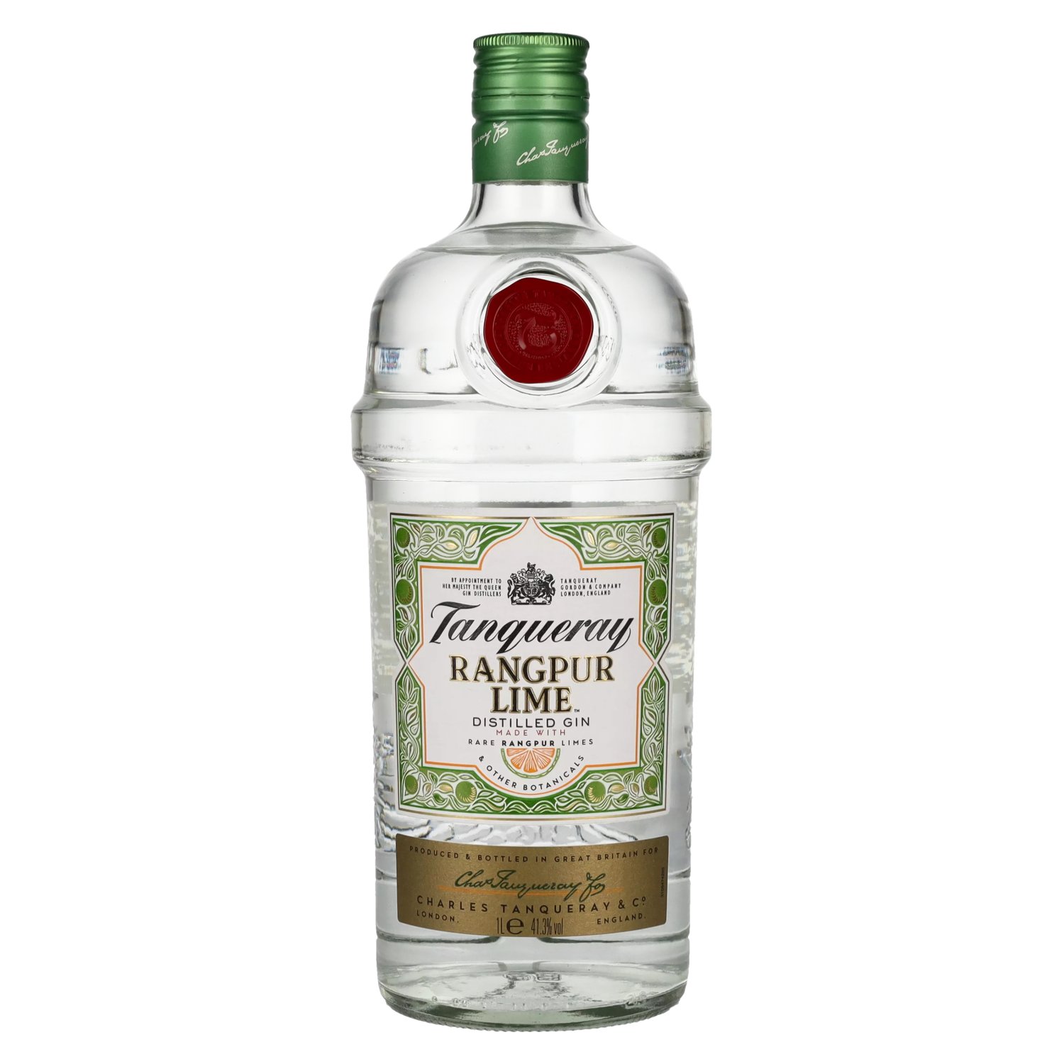 41,3% Gin 1l Tanqueray Distilled RANGPUR Vol. LIME
