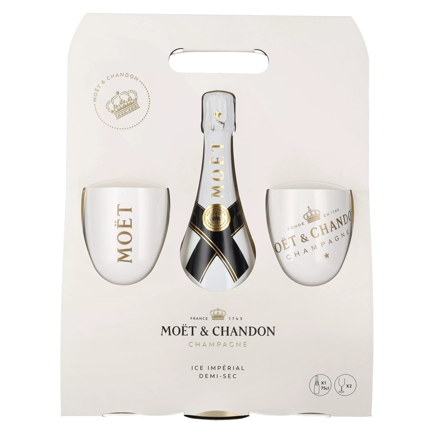 Where to buy Moet & Chandon Brut Imperial Rose with Glasses, Champagne,  France
