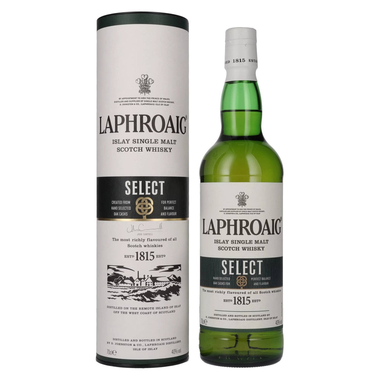 Laphroaig SELECT Vol. Whisky Single 0,7l Geschenkbox Islay Scotch in Malt 40