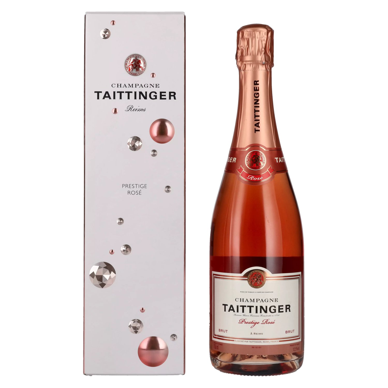 Taittinger Champagne Prestige Rose Brut 750ML