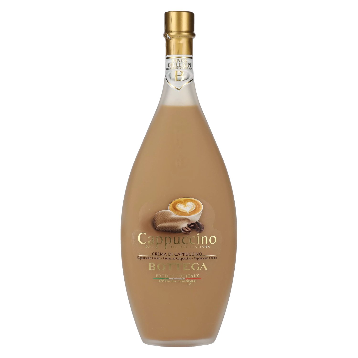 Crema Bottega Vol. Cream 0,5l Liqueur di CAPPUCCINO 15%