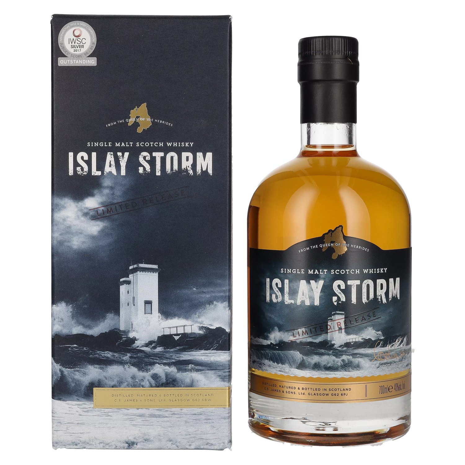 Islay Storm Single Malt Scotch 40% in Geschenkbox Vol. 0,7l Whisky