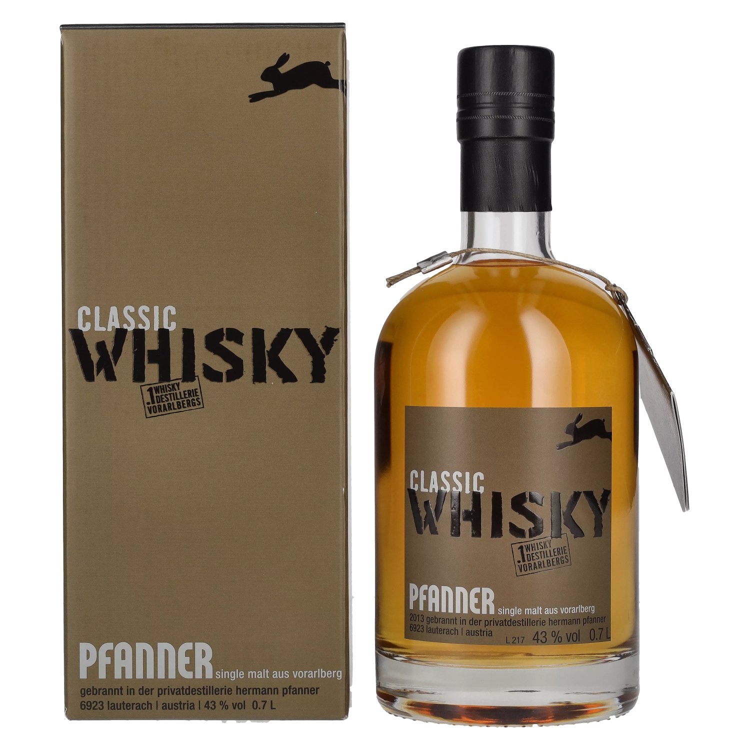 Pfanner Classic Single Malt Whisky in 43% 0,7l Geschenkbox Vol