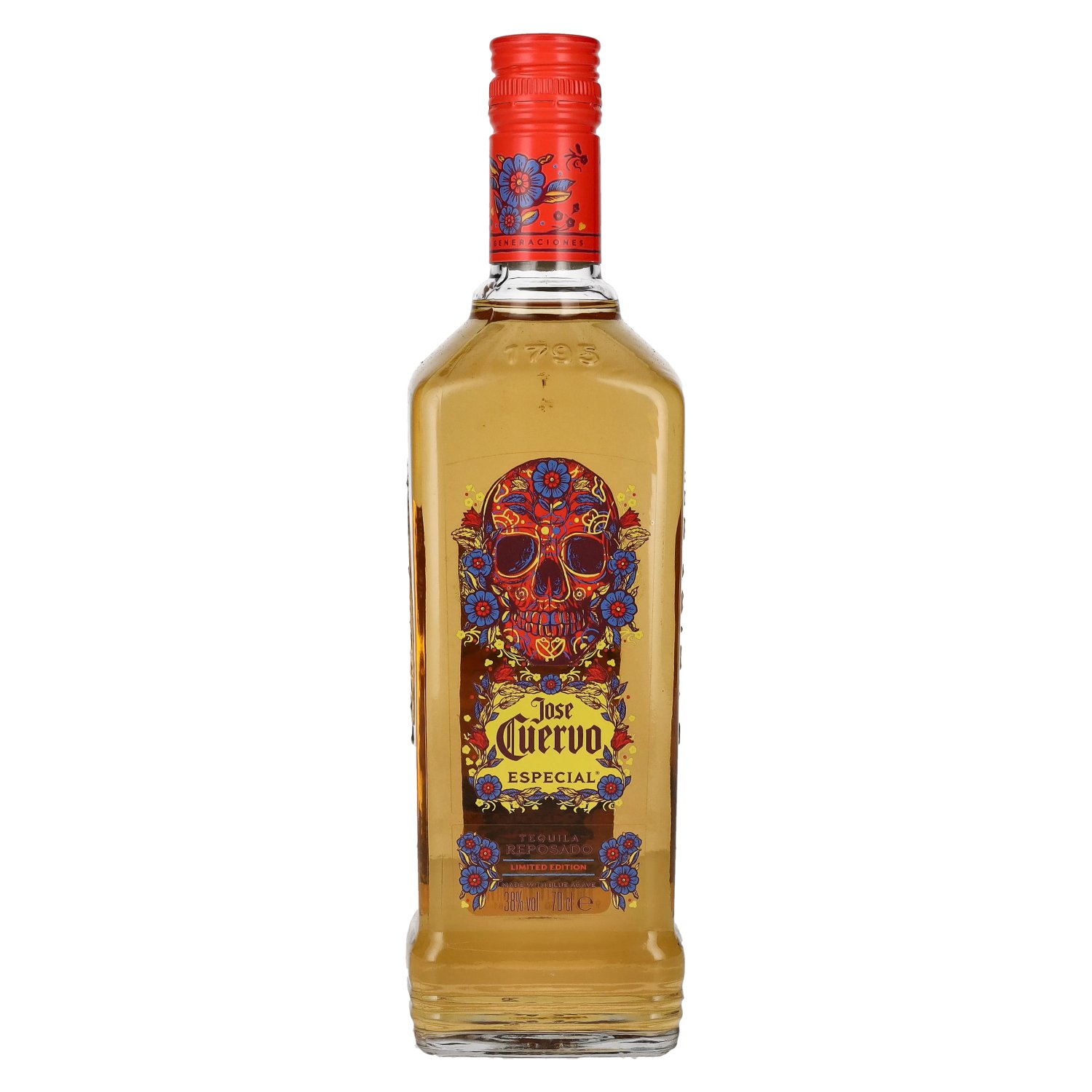 José Cuervo 38% Reposado Dead Vol. of Edition Limited 0,7l the Day Tequila Especial