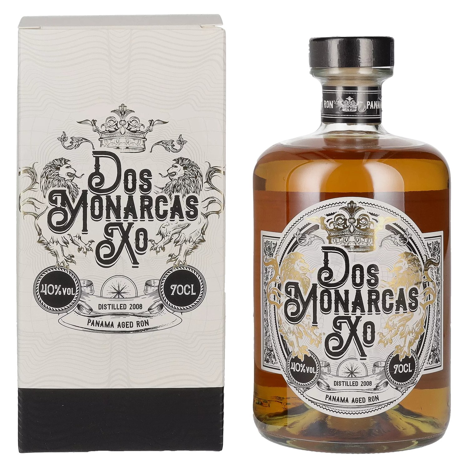 Dos Monarcas XO Panama Aged Geschenkbox 0,7l Ron Vol. 40% in