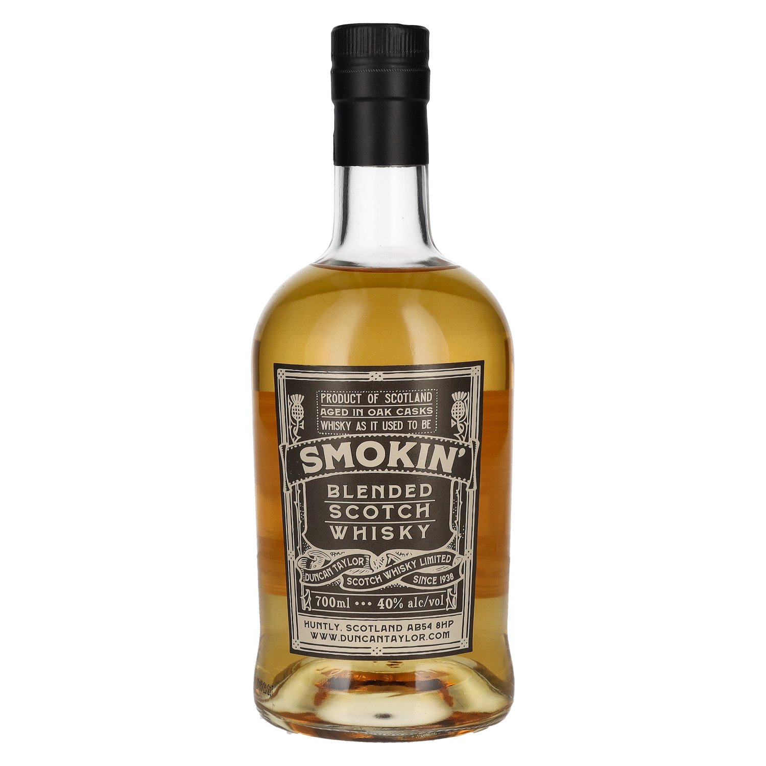 Duncan Taylor Smokin\' The Gentleman\'s 0,7l Scotch Vol. Dram Blended Whisky 40