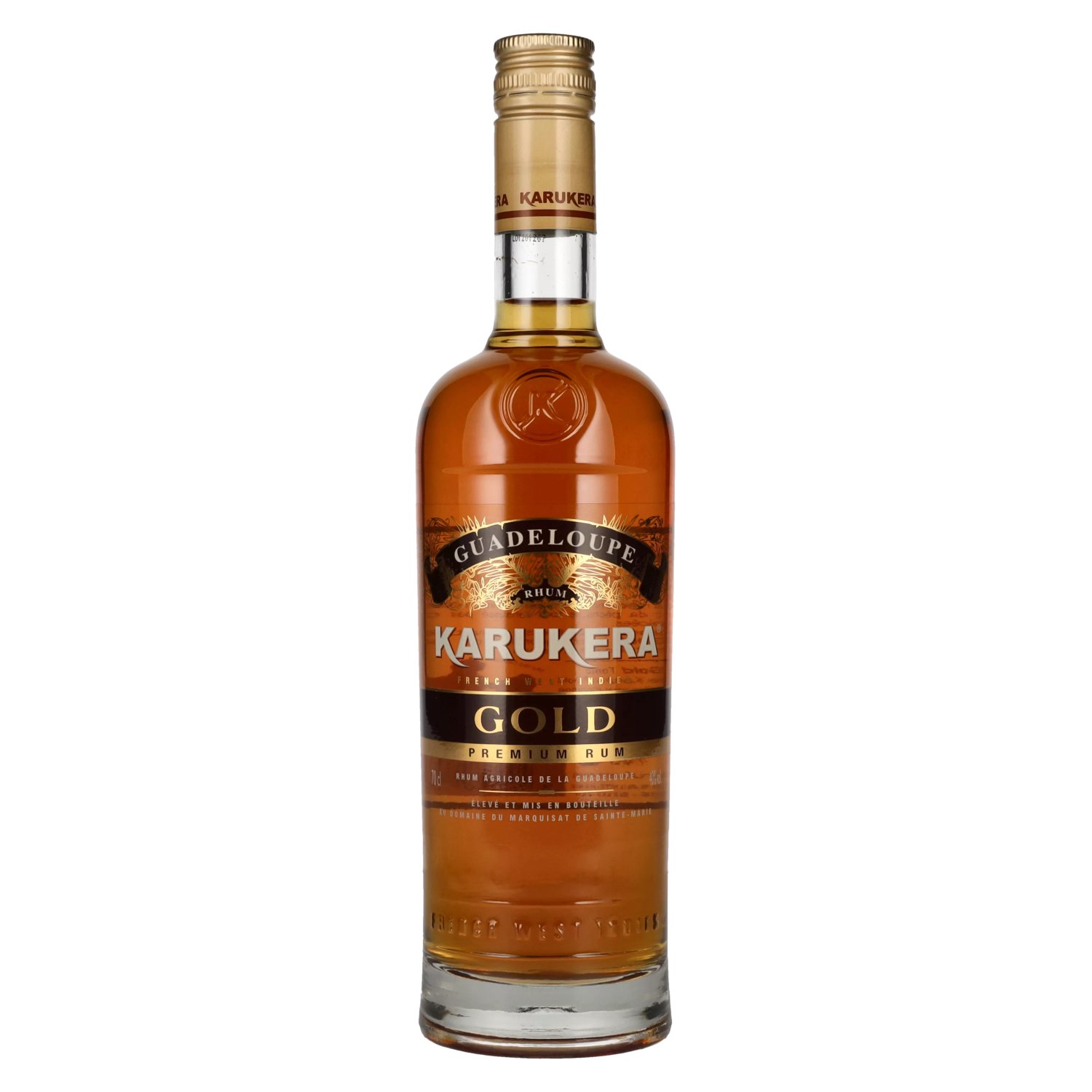 Karukera Gold Premium Rum 40% Vol. 0,7l - delicando
