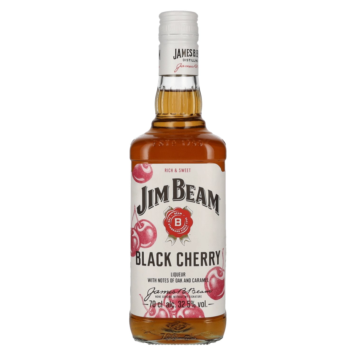 Jim Beam Black Cherry 32,5% 0,7l - delicando Vol