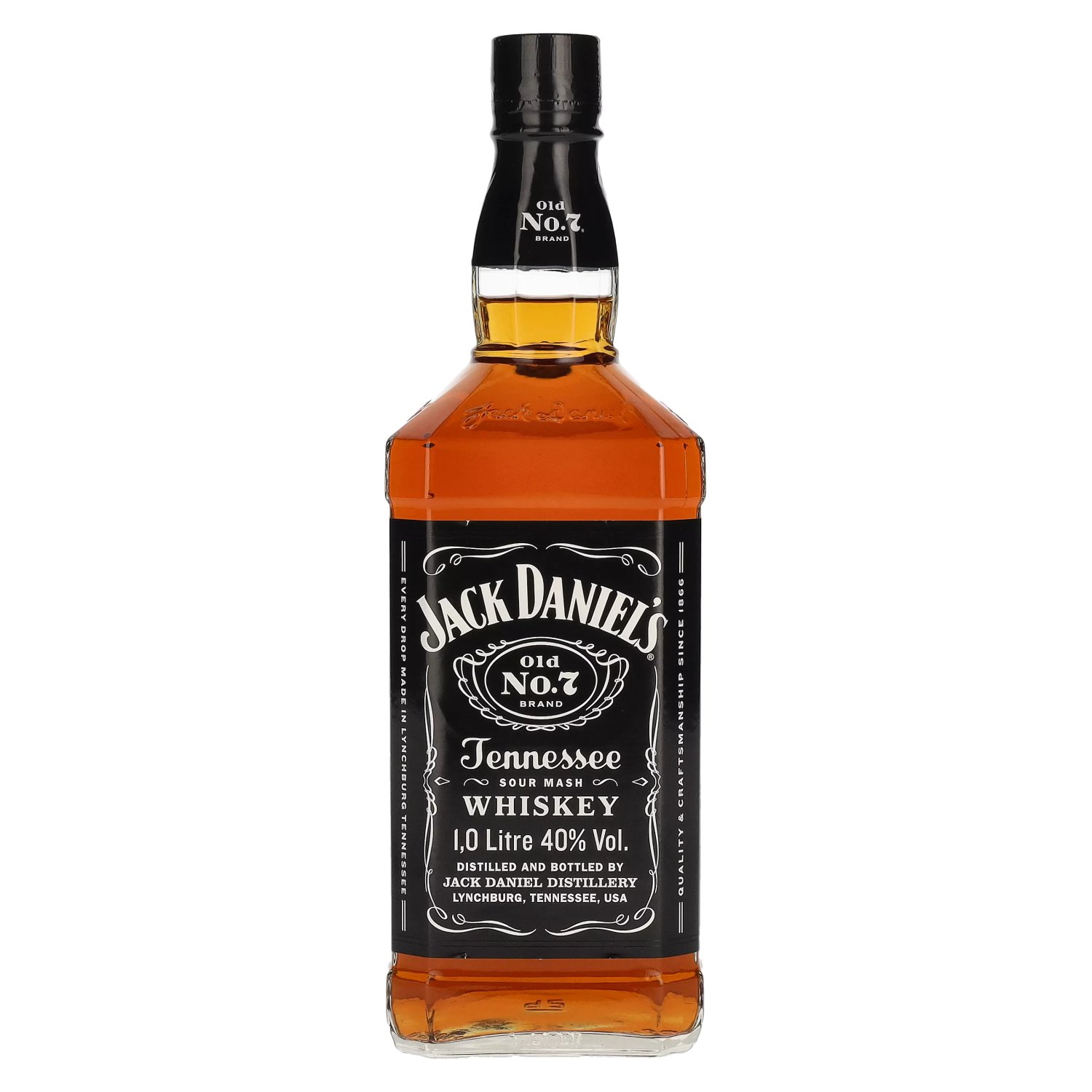 Whiskey - Tennessee delicando Jack 40% Daniel\'s 1l Vol.