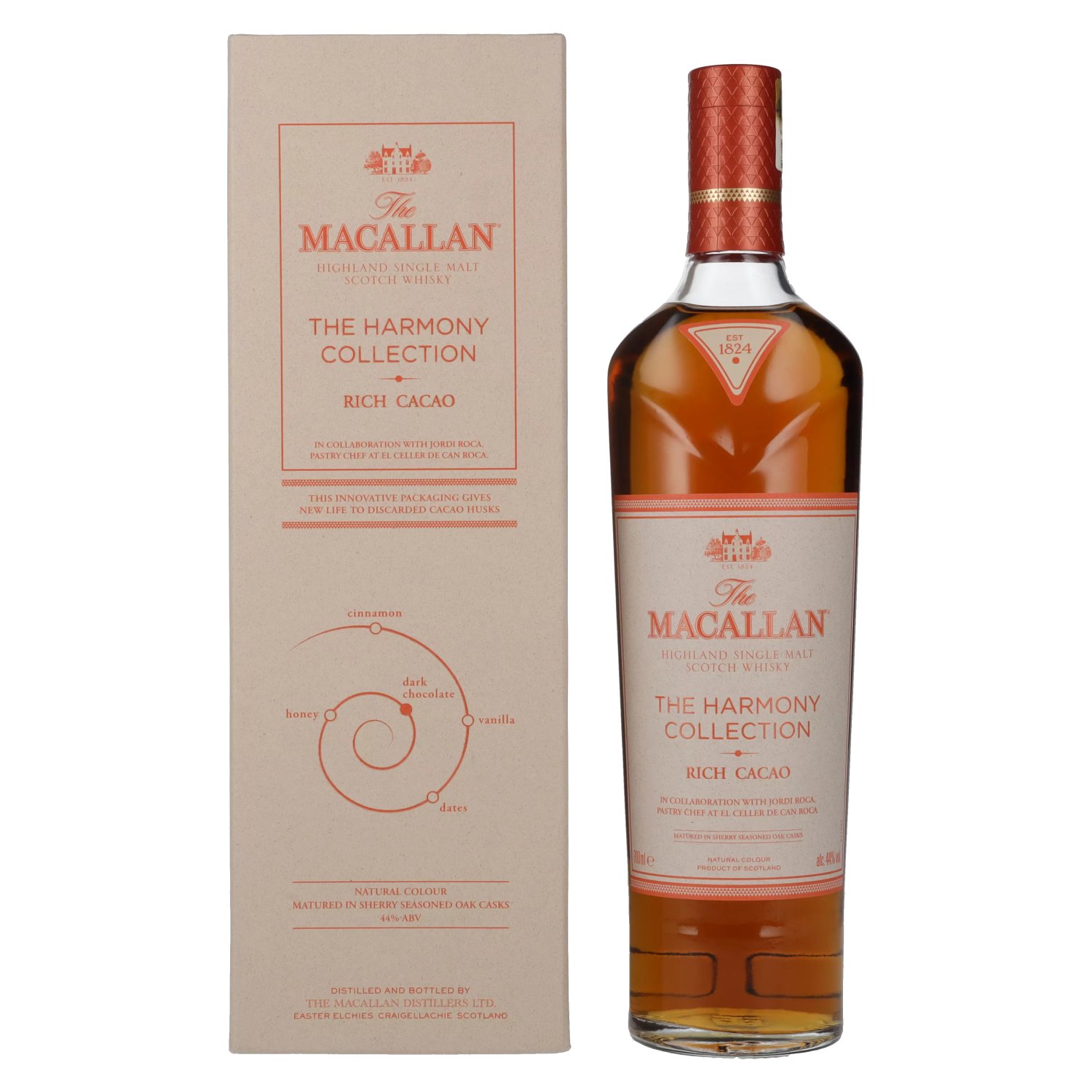 The Macallan RICH CACAO The Harmony Collection 44% Vol. 0,7l in