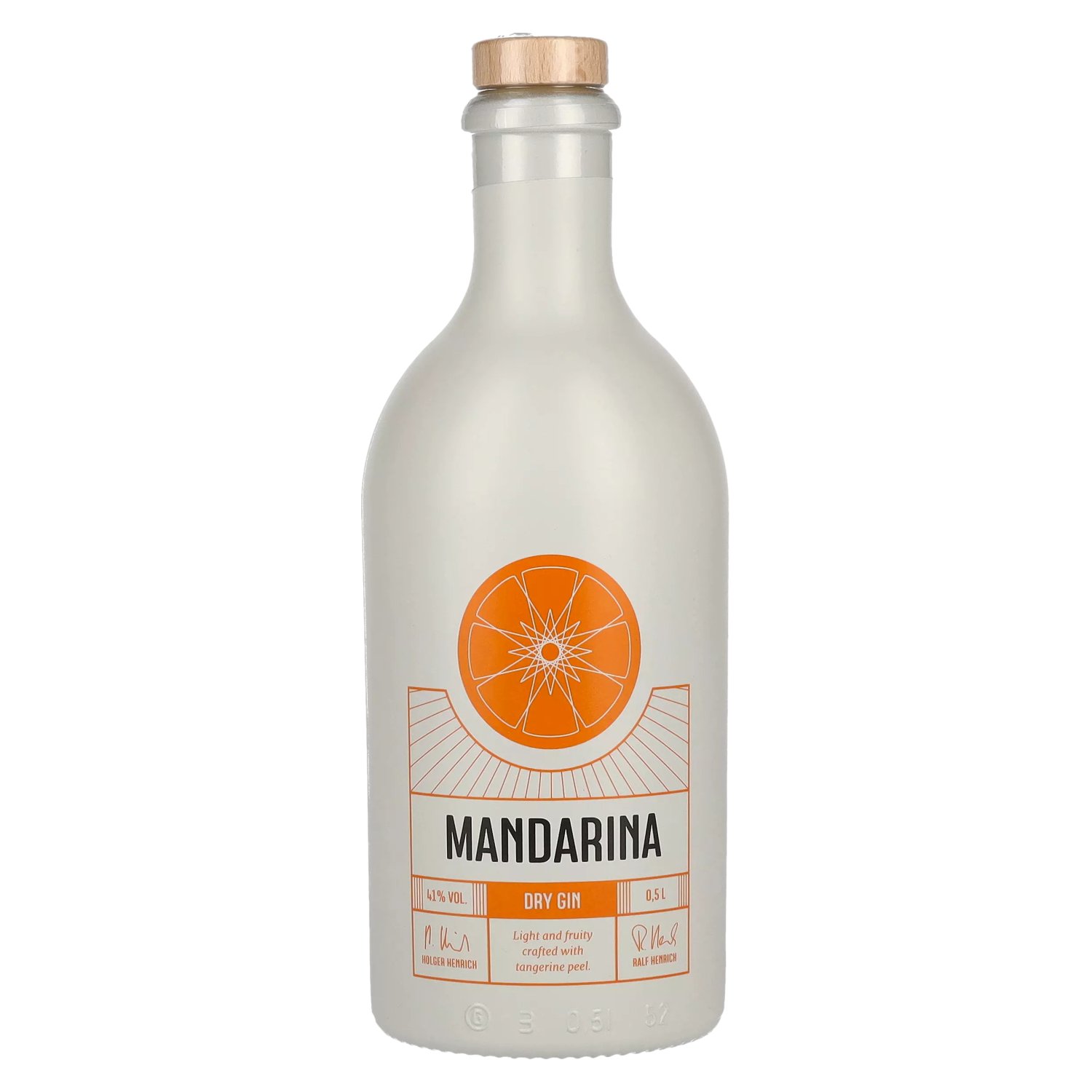 Mandarina Dry Gin 41% - 0,5l Vol. delicando